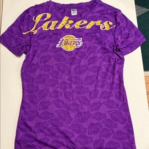 Purple Lakers Women's Short Sleeve Tee